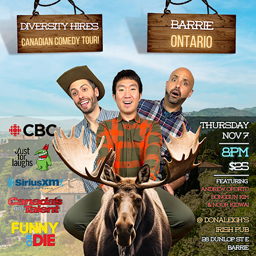 Diversity Hires Canadian Comedy Tour